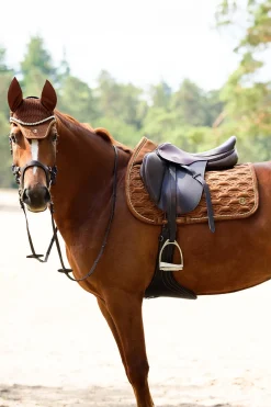 Velvet Monogram Springschabracke