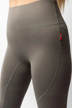 Viktoria Damen Vollbesatzreitleggings mit weniger Nähten