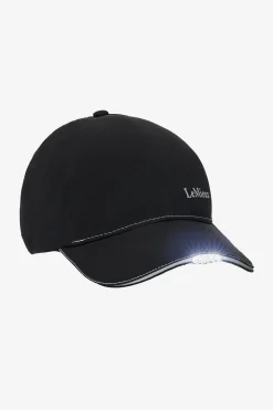 Wasserabweisende Cap mit integrierter Taschenlampe