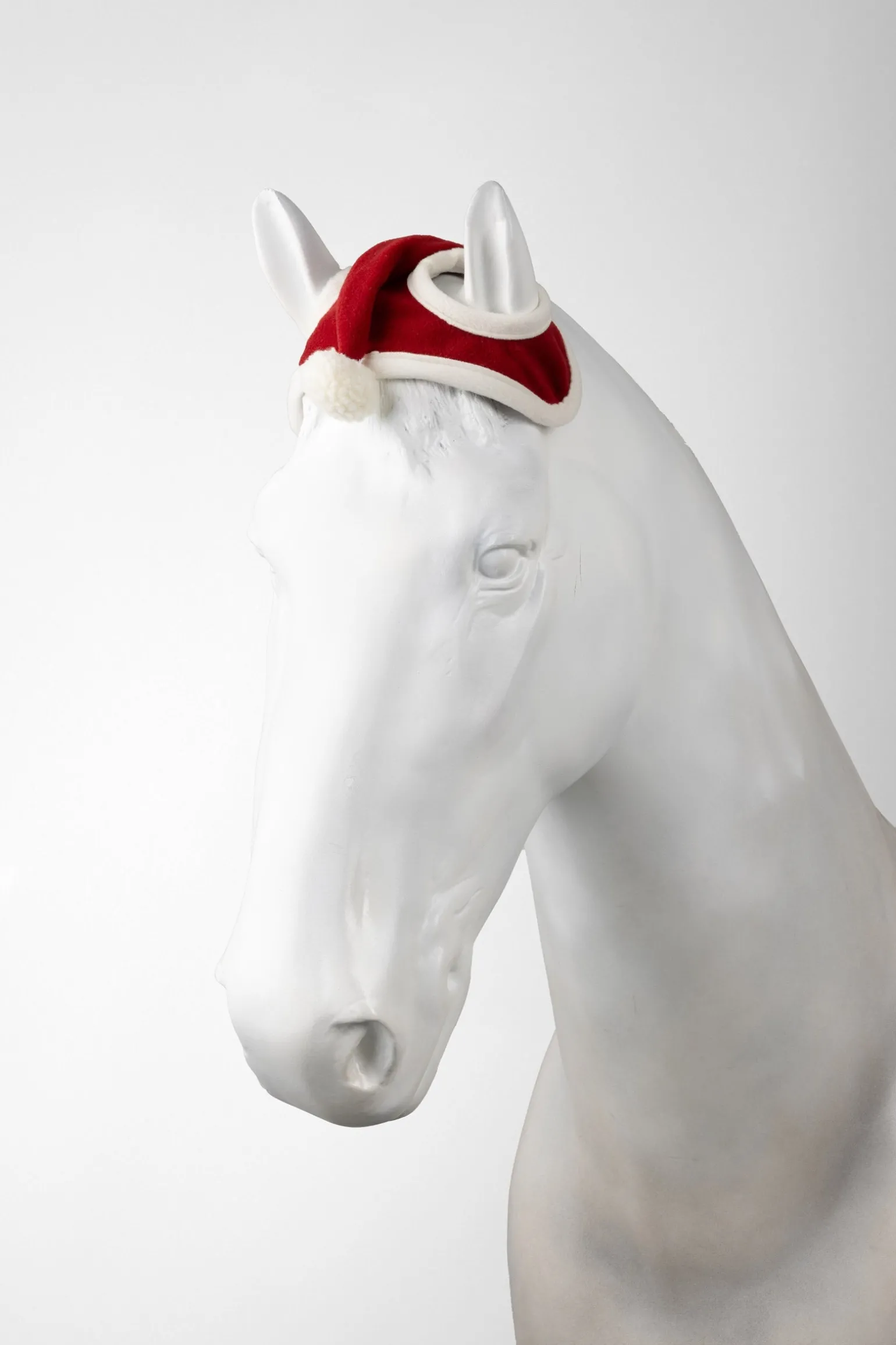 Weihnachtliche Pferdekappe