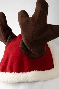 Weihnachtliche Rentier-Pferdemütze