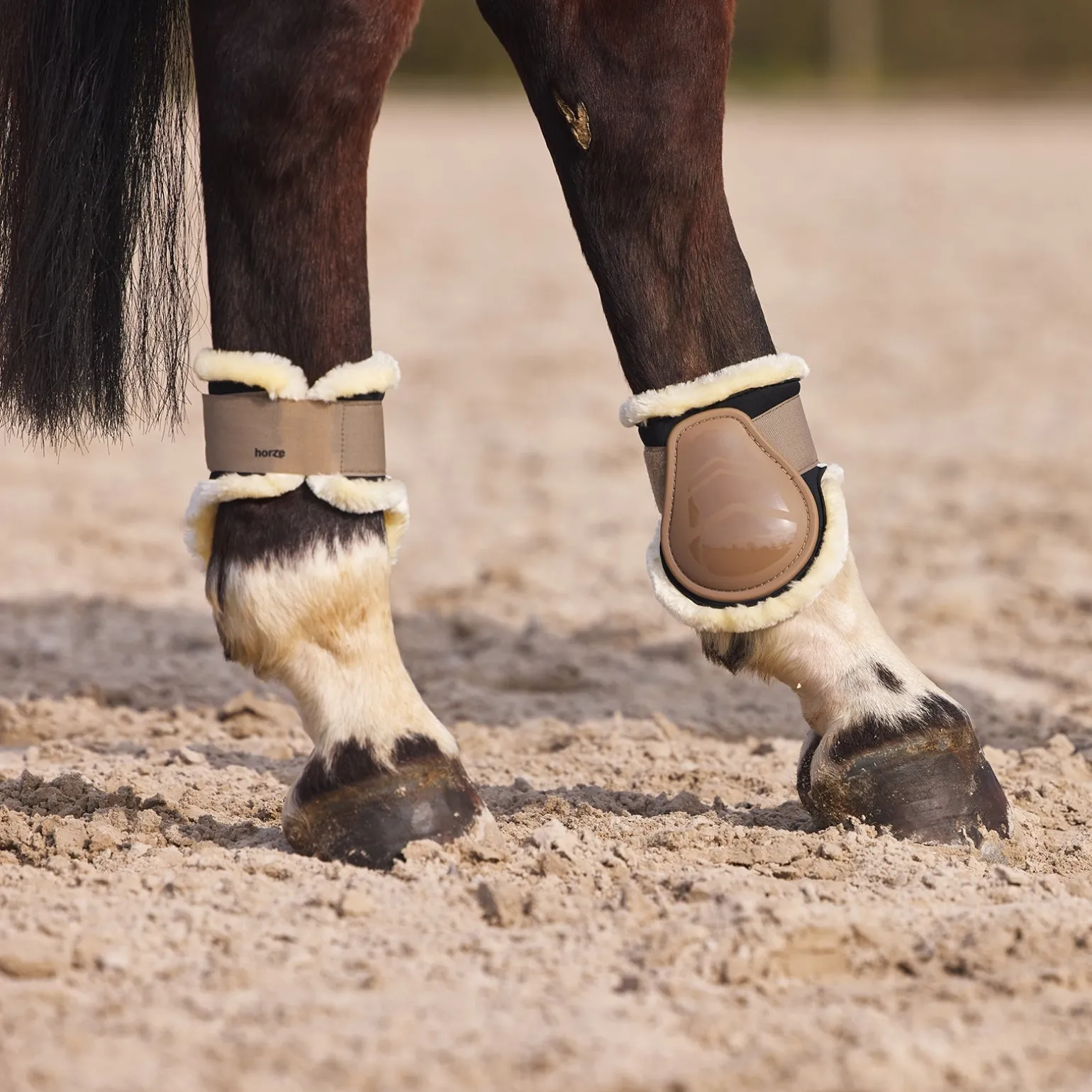 Windsor Streichkappen mit Kunstfellfutter