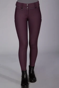 Winter Carla Style Damen Reithose mit Vollbesatz