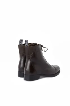 Winter-Reitstiefeletten mit seitlichem Reißverschluss