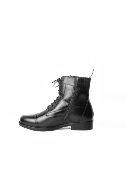 Winter-Reitstiefeletten mit seitlichem Reißverschluss