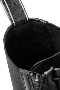 Winter-Reitstiefeletten mit seitlichem Reißverschluss