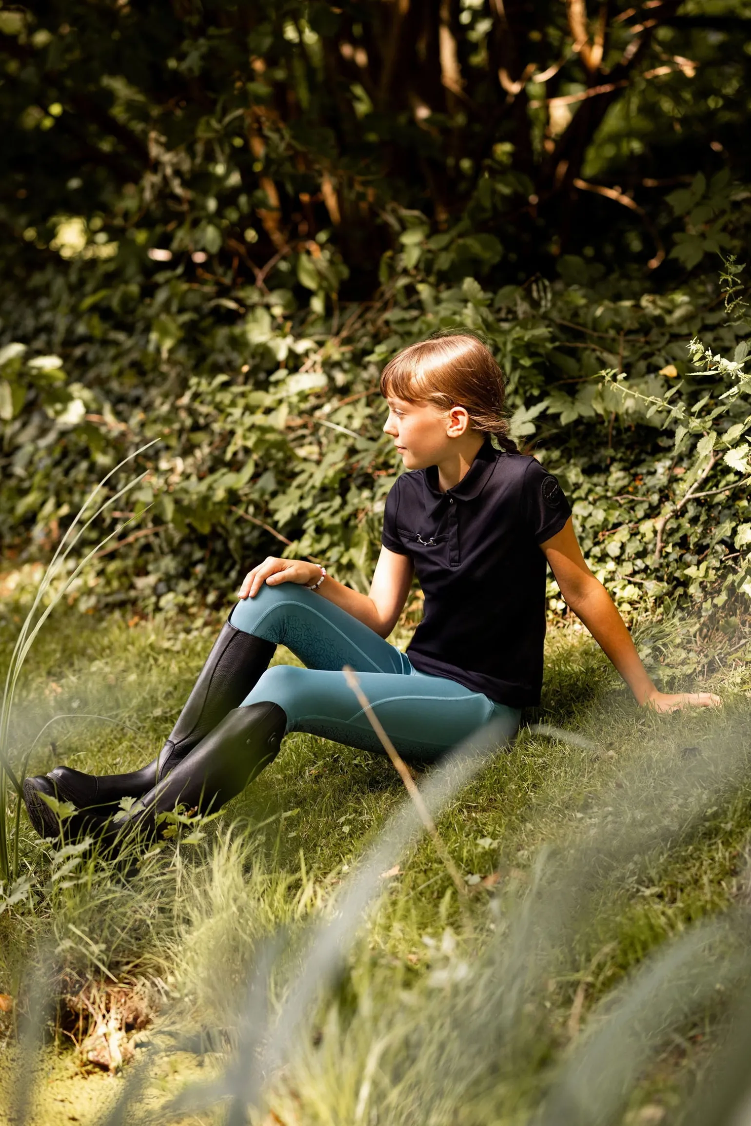 Young Rider Denise Funktionspoloshirt